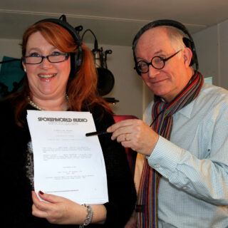 Simon Jones and Rosalyn Landor